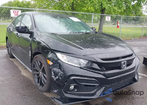 2021 Honda Civic Sport из США, поврежденный, VIN SHHFK7H40MU213928